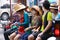 LAMPANG, THAILAND - 13 APRIL 2011: In Songkran festival people will carry tank of water on thair truck drive around the city.