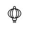 Lampion icon vector design templates