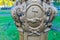 Lamppost Detail Garden Decorative Travel Bronze Art