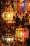 Lamps for sale in a Marrakesh souk