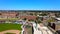 Lancaster, Pennsylvania, Clipper Magazine Stadium, Drone View, Downtown