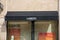 lancel paris boutique brand logo and sign text on windows facade entrance fashion