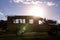 Land cruiser Toyota Van Vehicle parked on the road shoulder in Narok County Kenya East African