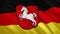 Land Niedersachsen Lower Saxony - Waving Flag Video Background