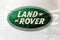 Land rover on glossy office wall realistic texture