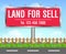 Land for sale billboard side of roard