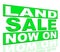 Land Sale Shows At This Time And Clearance
