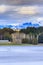 Land scape and natural mountain view point of lake te anau south island new zealand