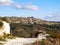 Landascape of Mountains nearby Paphos in summer