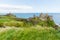 Landascapes of Ireland.  Dunluce castle, Northern Ireland