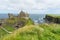 Landascapes of Ireland.  Dunluce castle, Northern Ireland