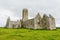 Landascapes of Ireland.  Ruins of Friary of Ross in Galway county