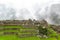 Landcape of Machu Picchu in Peru
