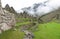 Landcape of Machu Picchu in Peru