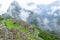 Landcape of Machu Picchu in Peru