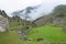 Landcape of Machu Picchu in Peru