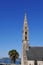 Landevenec church in Finistere, Brittany