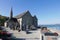 Landevenec church in Finistere, Brittany