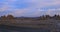 Landforms of Trona pinnacles, Located at Searles valley in California. Camera pans left to right to cover all the