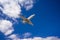 Landing of an Cessna 680A Citation Latitude operated by NetJets Europe at Cesar Manrique-Lanzarote Airport