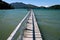 Landing stage in the Marlborough Sounds