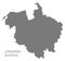 Landkreis Rostock grey county map of Mecklenburg Western Pomerania DE