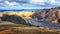 Landmannalaugar colorful mountains landscape view