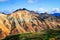 Landmannalaugar colorful mountains landscape view