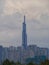 Landmark 81 and big High-rise tower blocks look over HCMC Vietnam