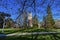 Landmark Beaumont Tower carillon on the campus of Michigan State University