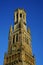 The landmark Belfry of Bruges, Belgium