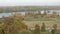 Landmark of Belgrade Lower Town from the Fortress Kalemegdan with the Sava river