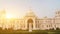 Landmark building Victoria Memorial in India