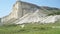 Landmark of Crimea rocky mountain White Rock