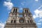 Landmark Gothic cathedral Notre-dame in Paris