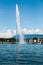 The landmark Jet d\'Eau of Geneva, Switzerland