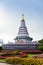 Landmark landscape pagoda Noppamethanedol & Noppapol Phumsiri in