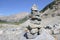 Landmark near the Bernina Peak in the Alps