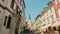 Landmark Timelapse: Capital of Slovakia - Bratislava, People Walking in Old Town