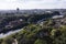 Landmarks on the banks of the Piracicaba River, SÃ£o Paulo, Brazil