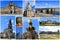 Landmarks collage of Dresden, Saxony in Germany