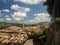 Landmarks of Italy. panoramic view of Urbino,Unesco site III
