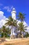 Landmarks of Sri Lanka - lighthouse in Galle fort, south of island