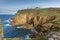 Lands End Cornwall England English tourist attraction the most westerly point of the country and tourist attraction