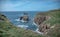 Lands End Enys Dodnan arch Cornwall United Kingdom