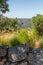 Lands overlooking rivern canyon