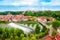 Landsberg am Lech aerial panoramic view