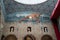 Landscape of abstract roof interior of Salvador Dali Theater Museum in Figueres Catalonia