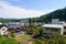 Landscape of Achi village in Southern Nagano, Japan