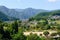 Landscape of Achi village in Southern Nagano, Japan